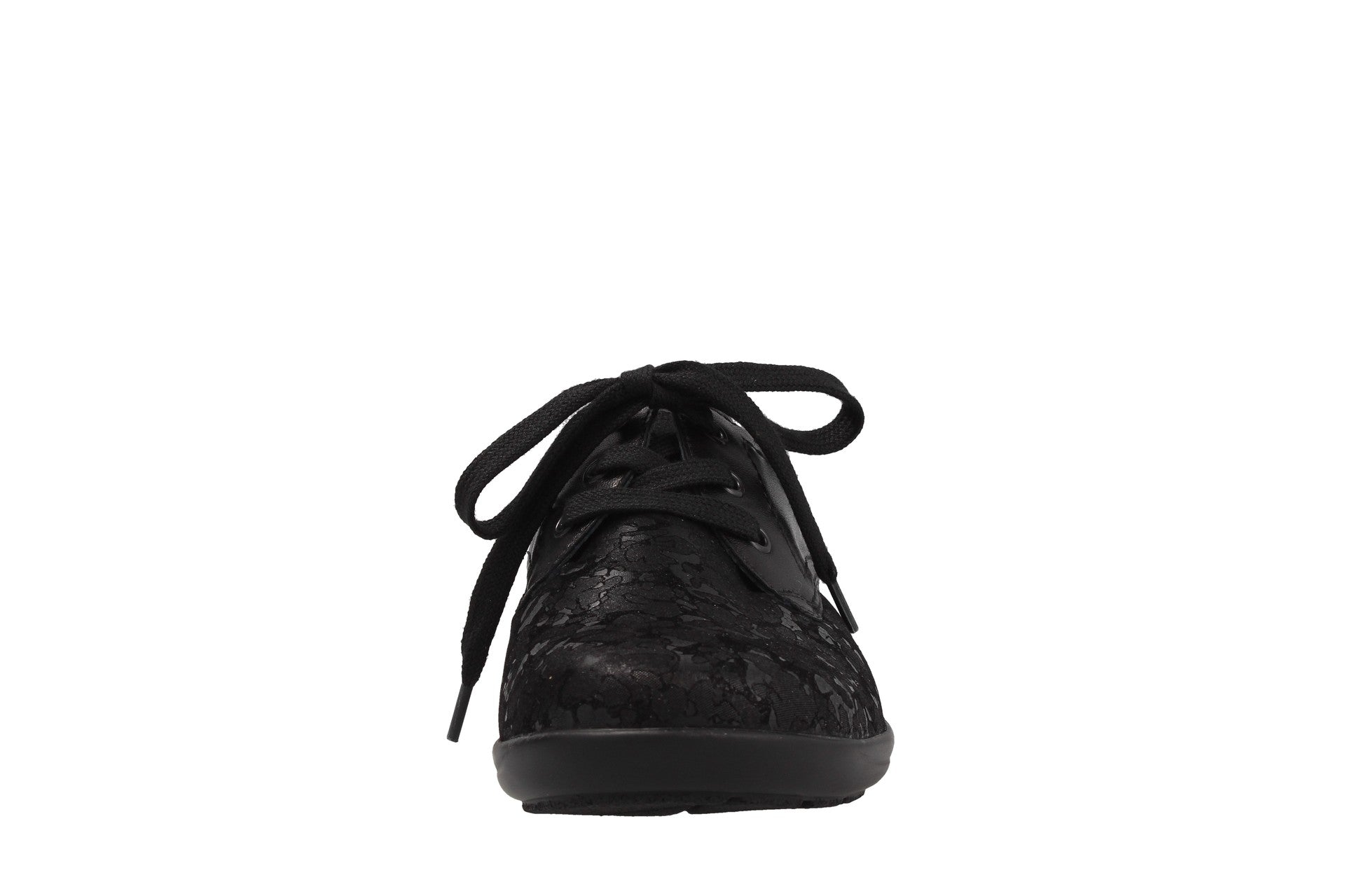 Birgit – schwarz – Schnürschuh