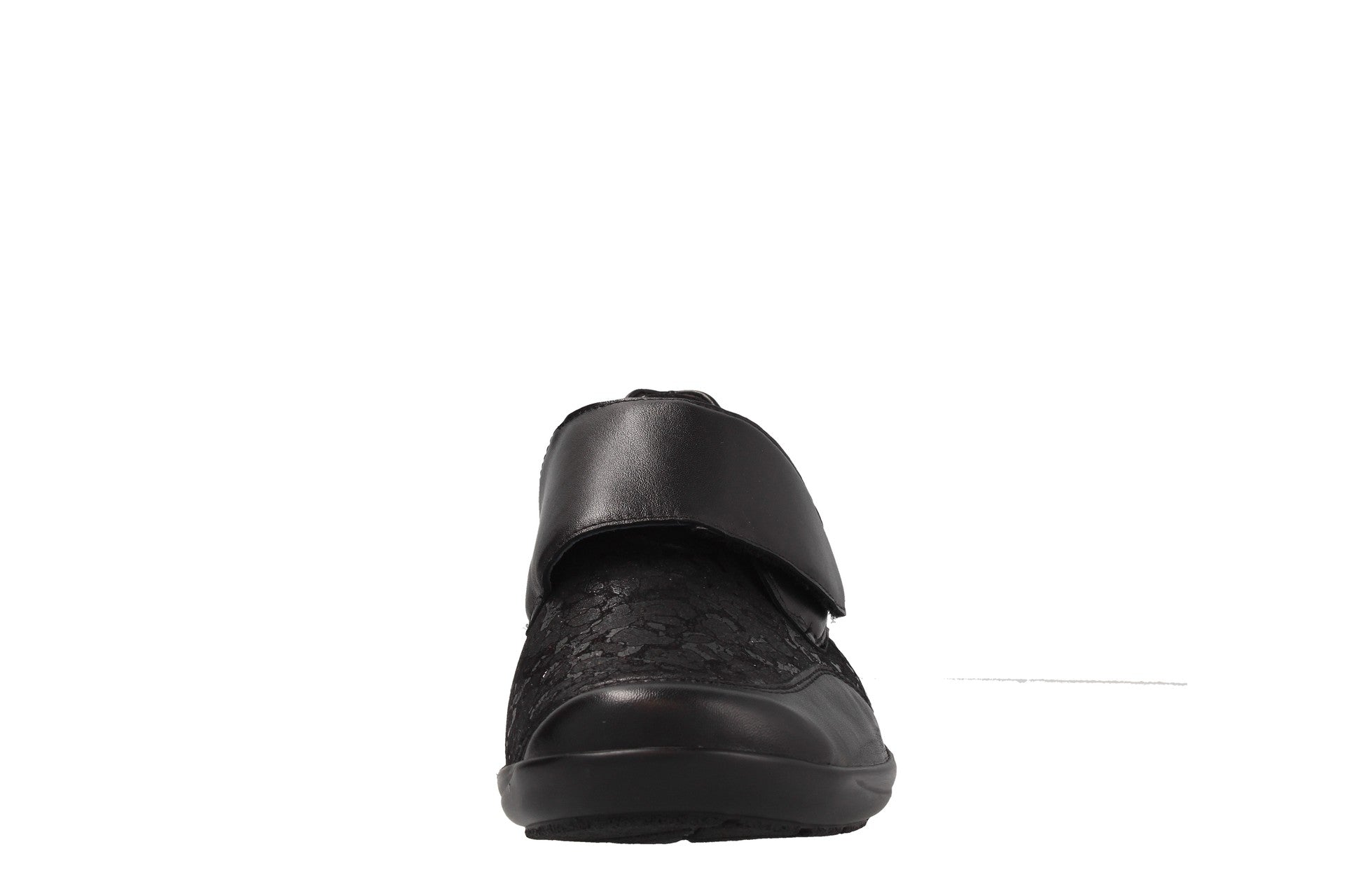 Birgit – black – lace-up shoe