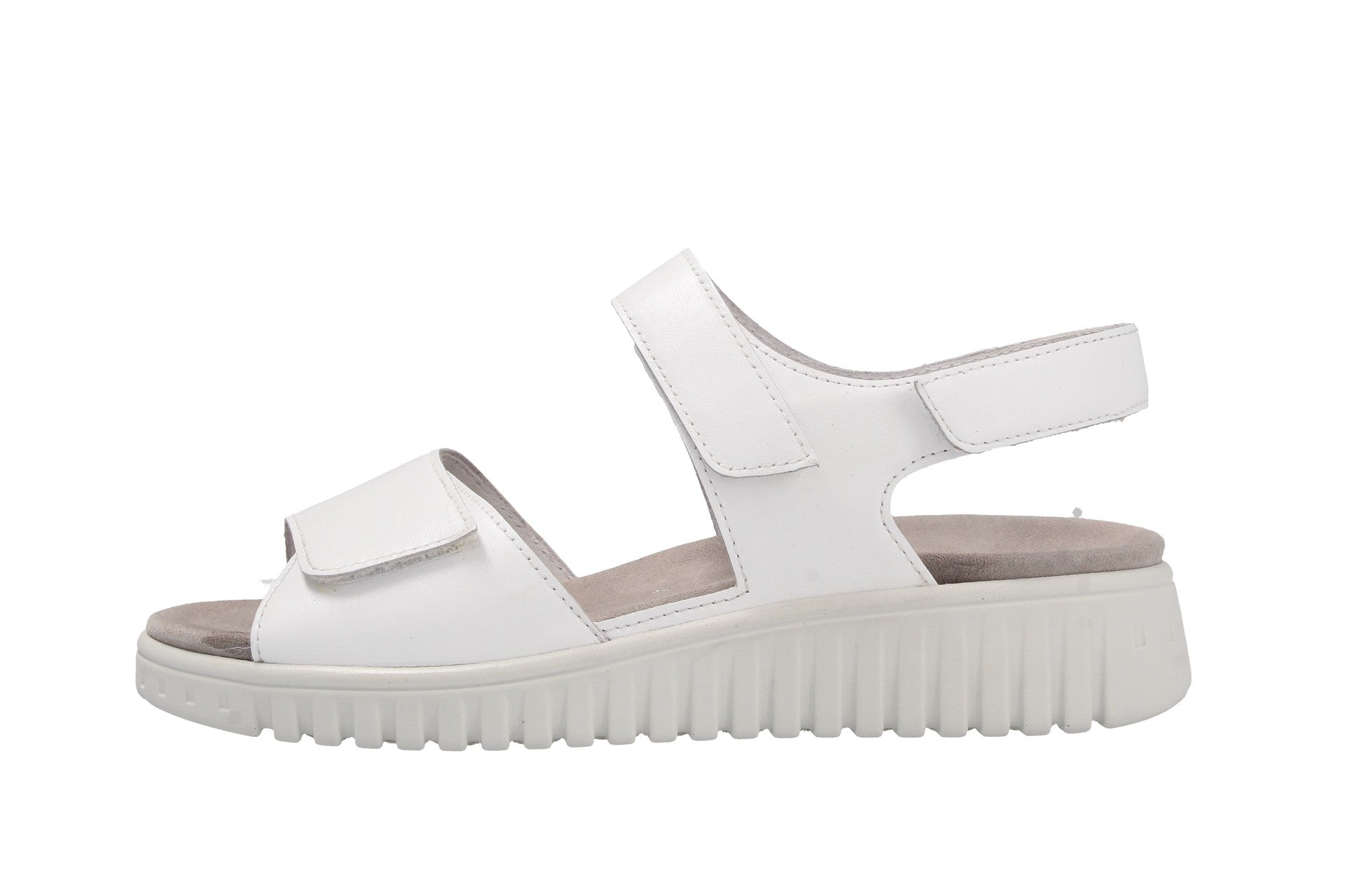 Clara – white – sandals