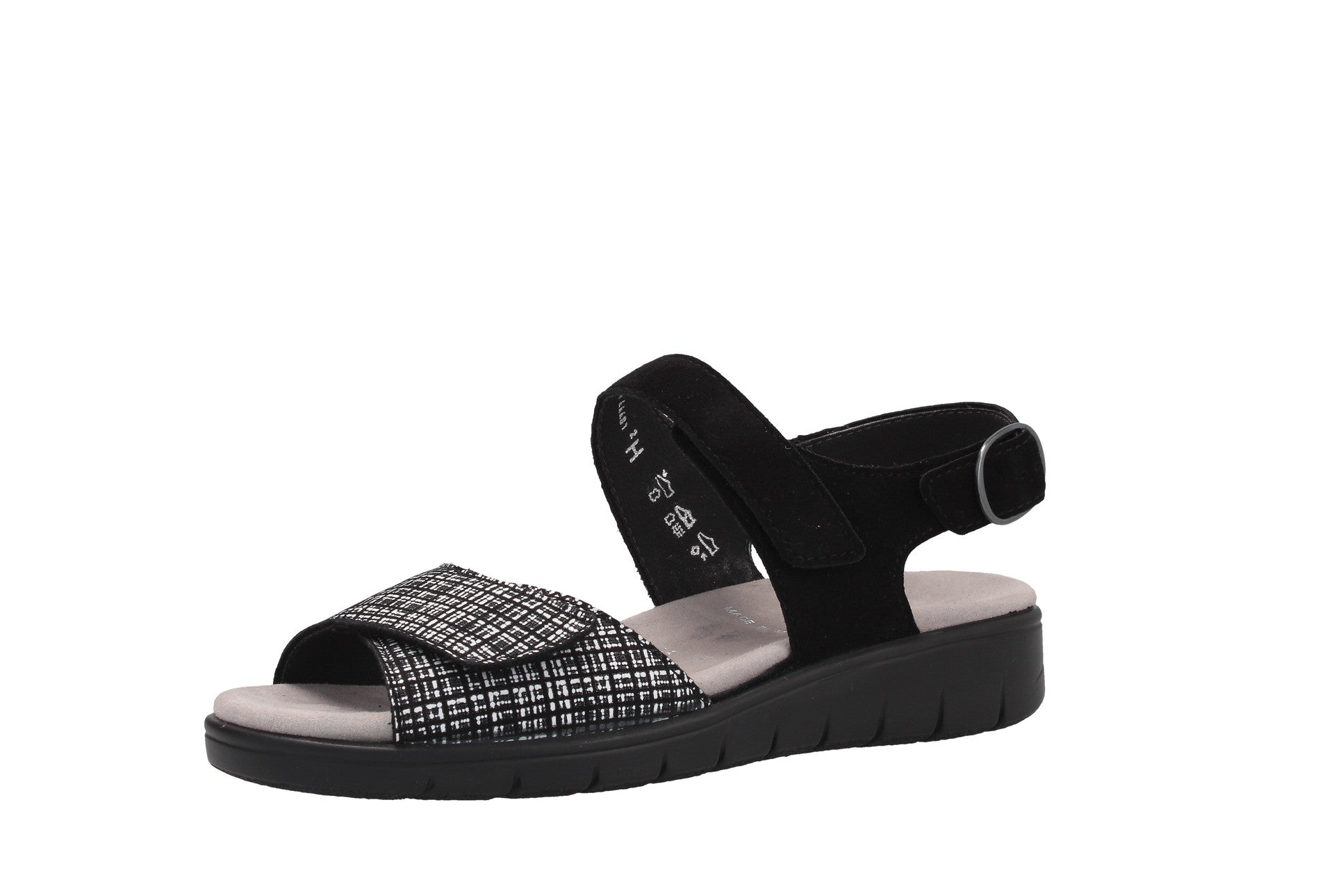 Dunja – noir/blanc – sandales