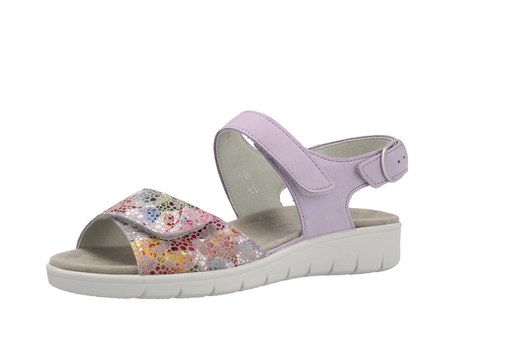 Dunja – sky/flieder – Sandalette