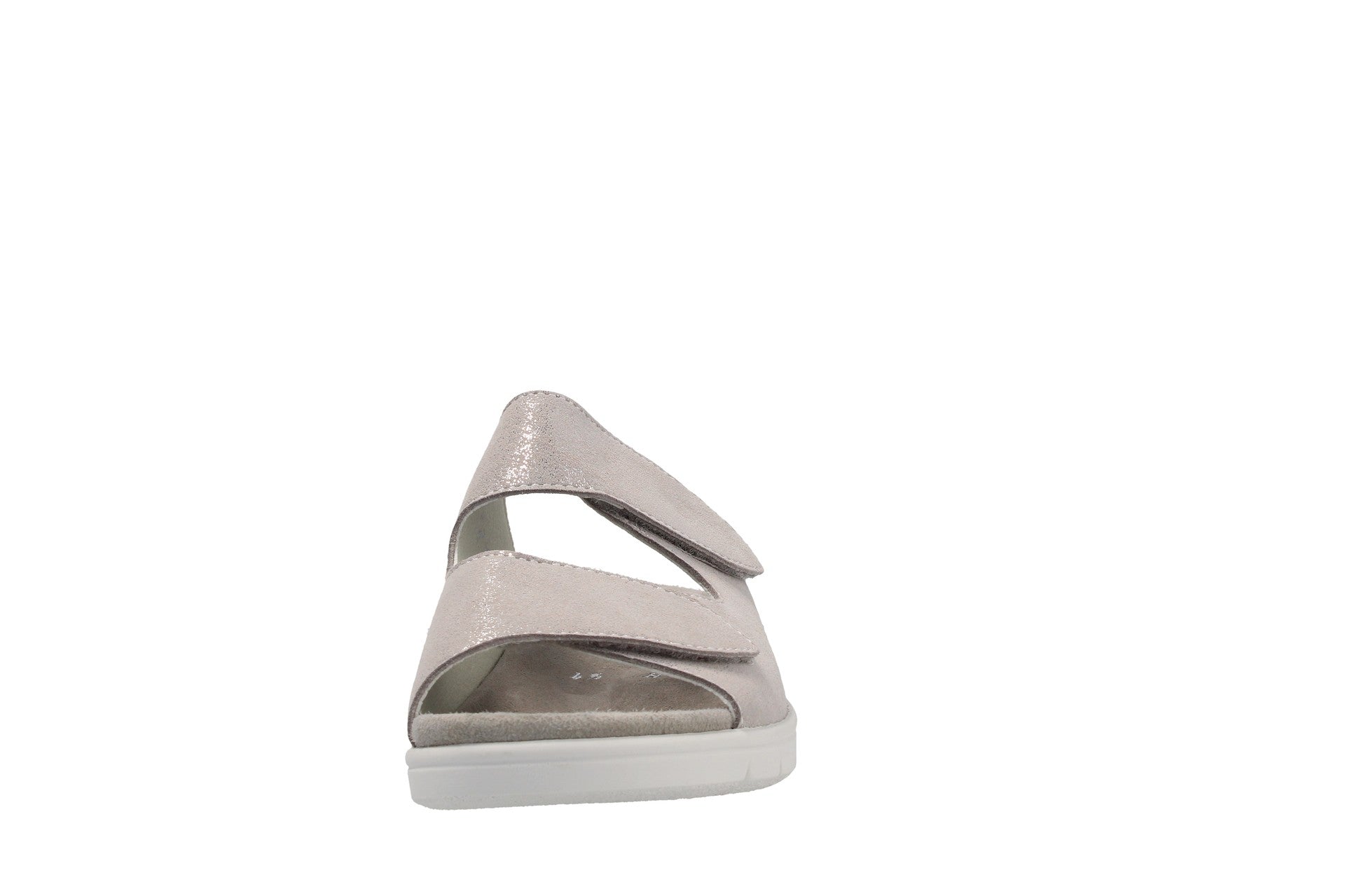 Dunja – argent – ​​mules