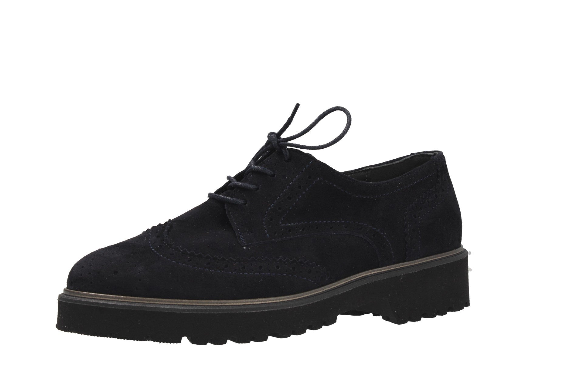 Elena – bleu nuit – chaussure à lacets