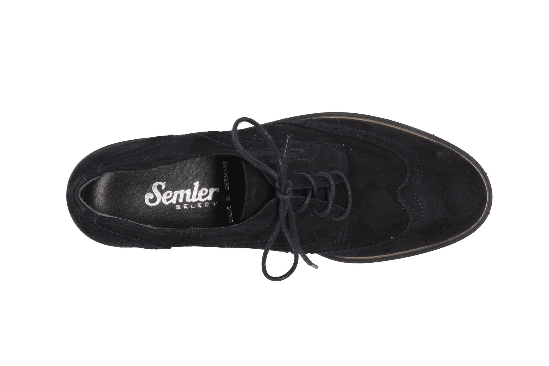 Elena – bleu nuit – chaussure à lacets