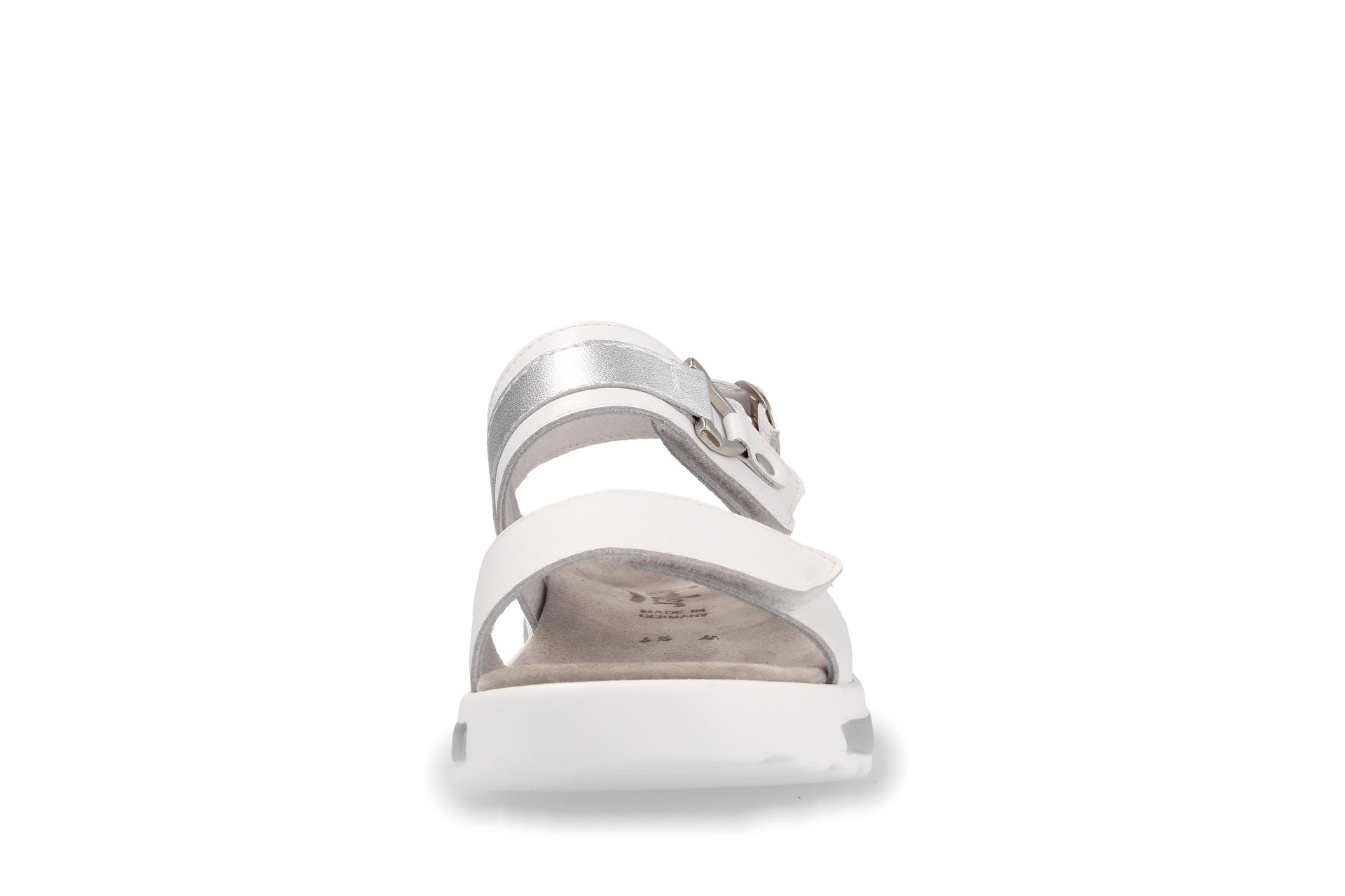 Hanna – white/silver – sandals