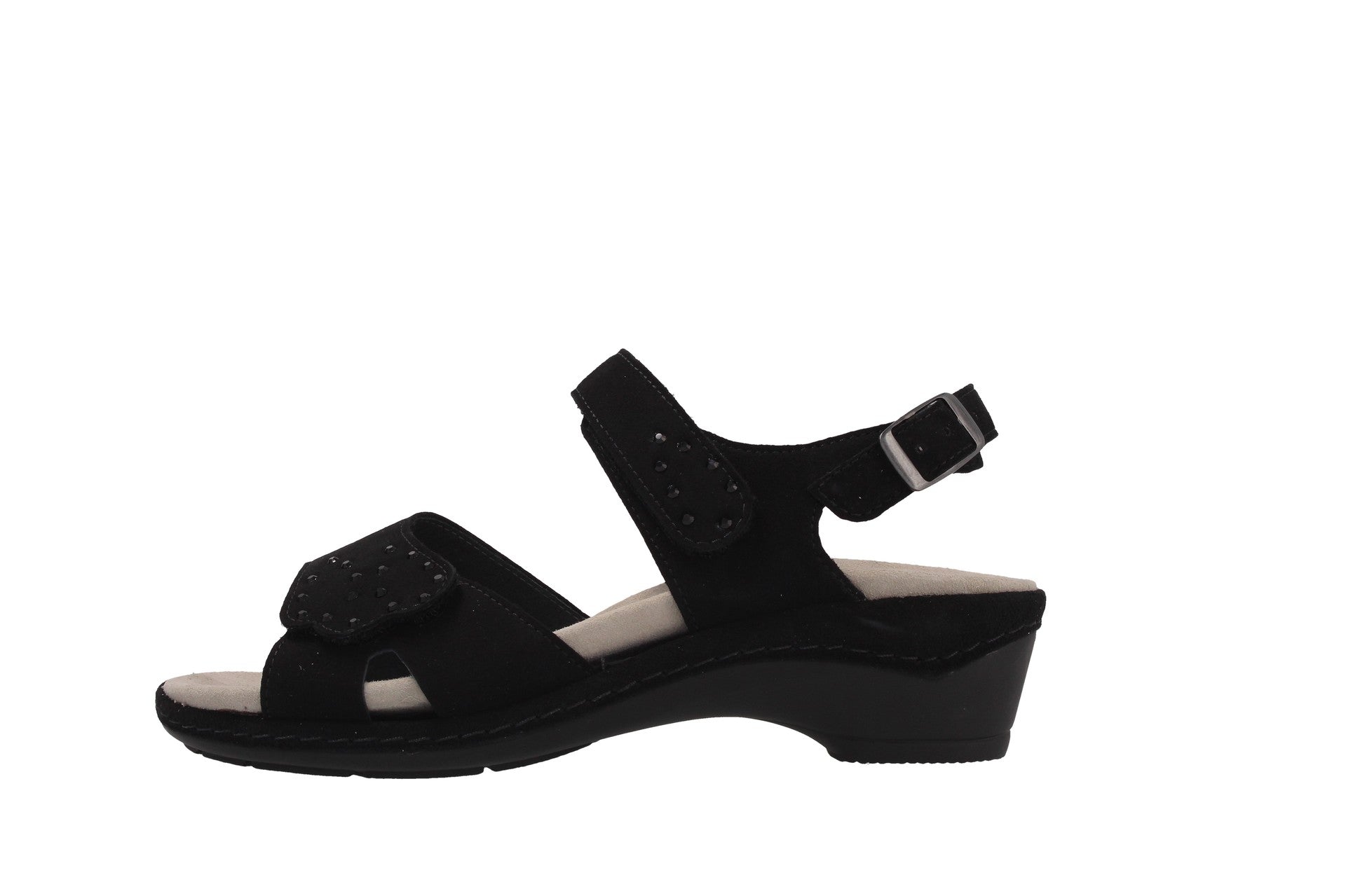 Helene – black – sandals