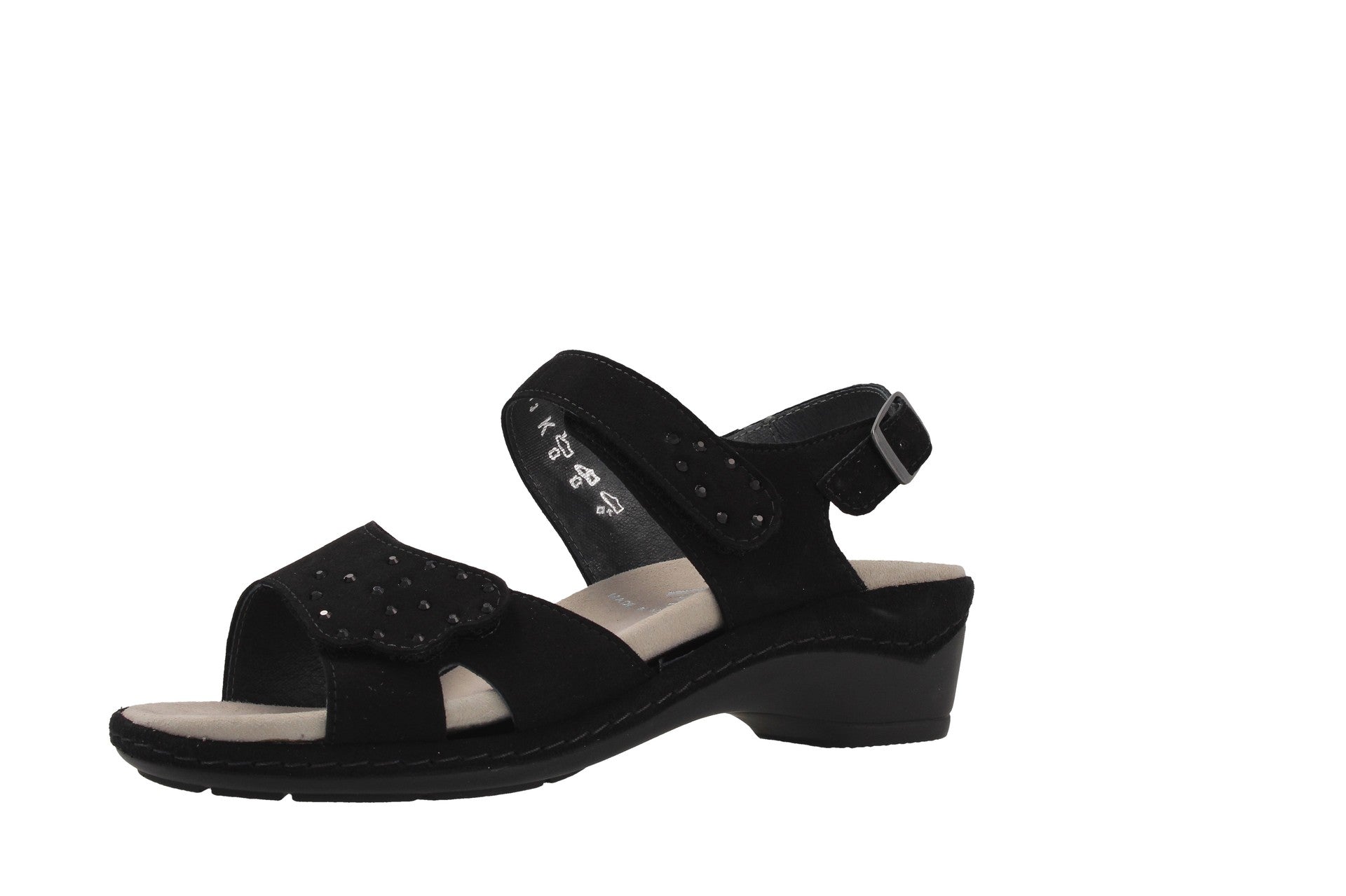 Helene – black – sandals