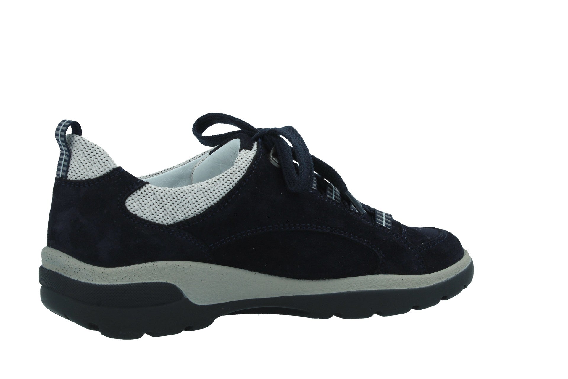 Julia – midnightblue/beige – Schnürschuh