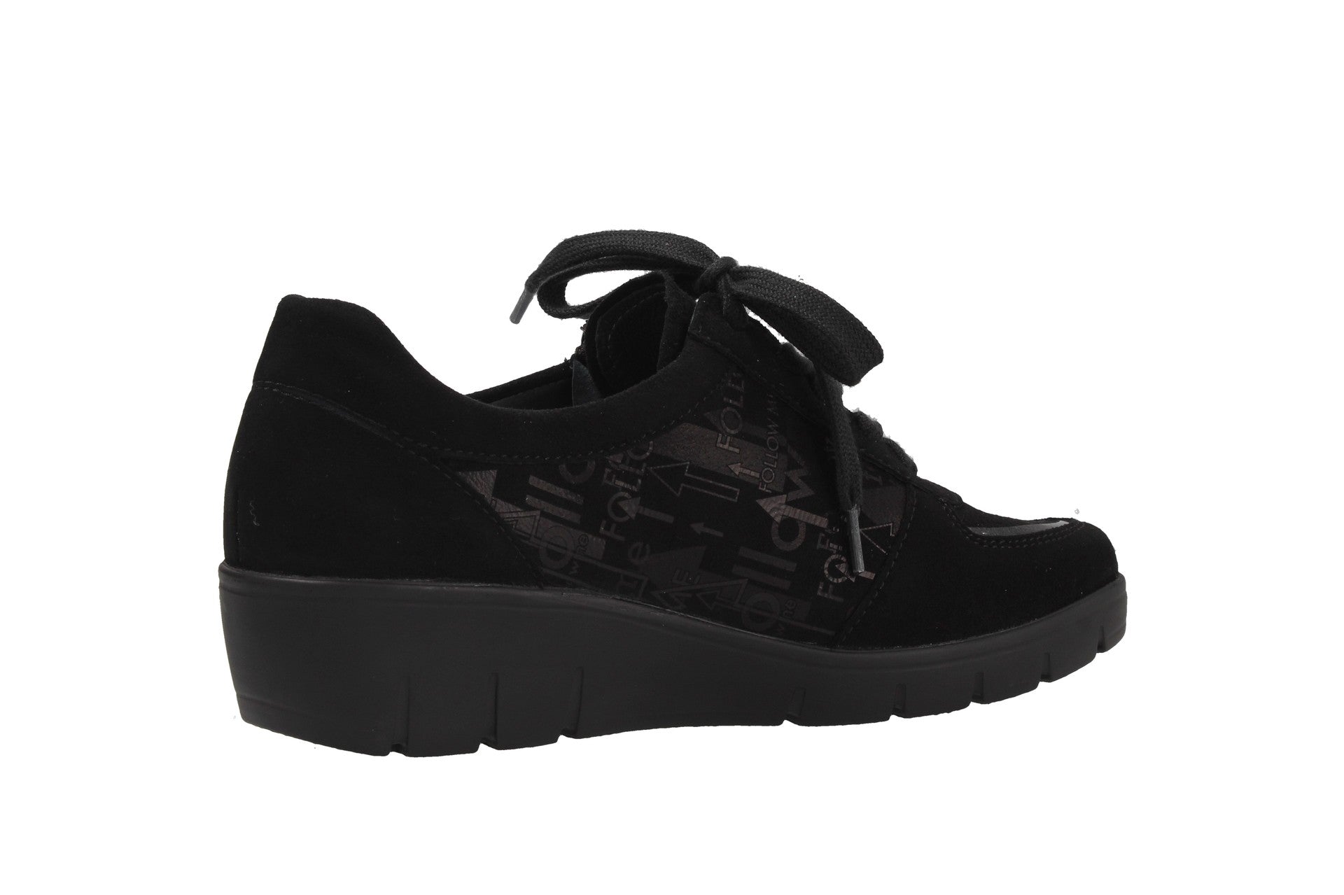 Judith – black – lace-up shoe