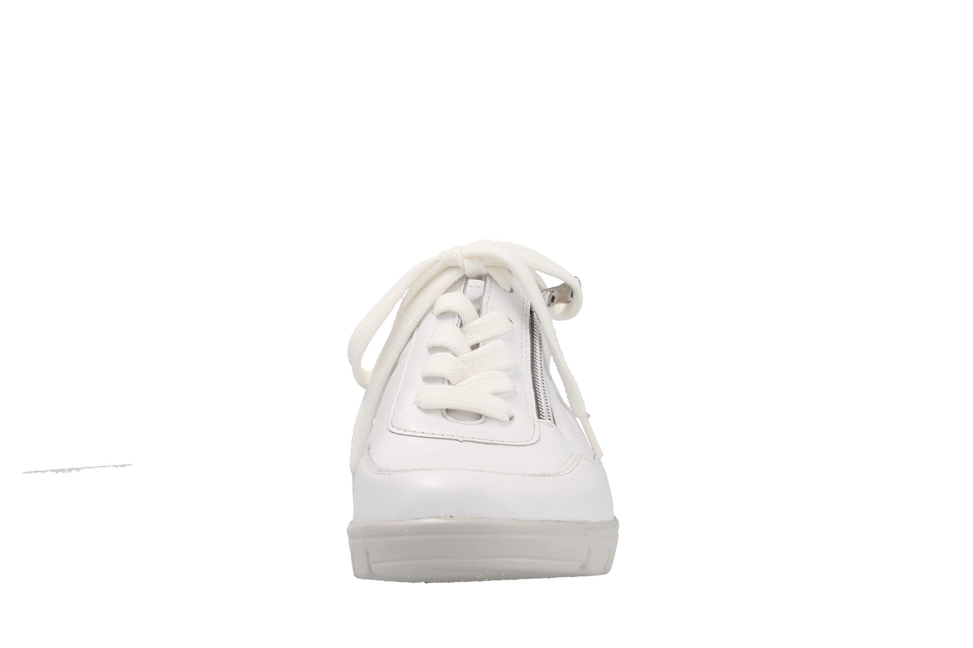 Judith – white/pearl/silver – lace-up shoe