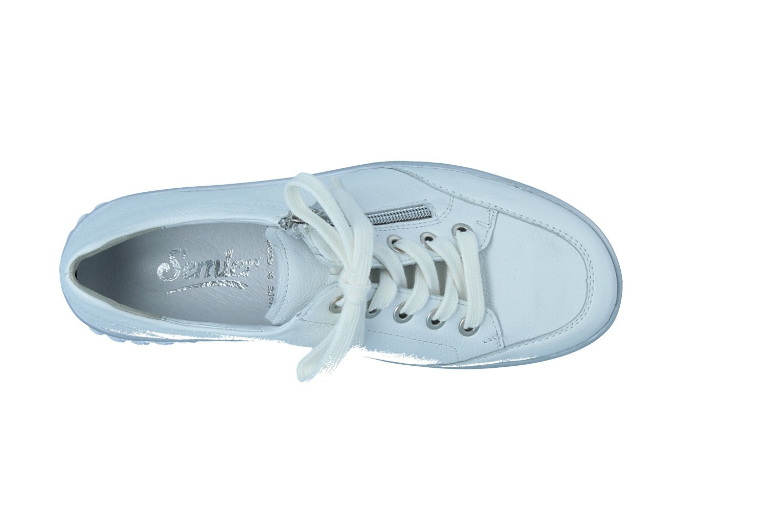 Lena – blanc – chaussure à lacets
