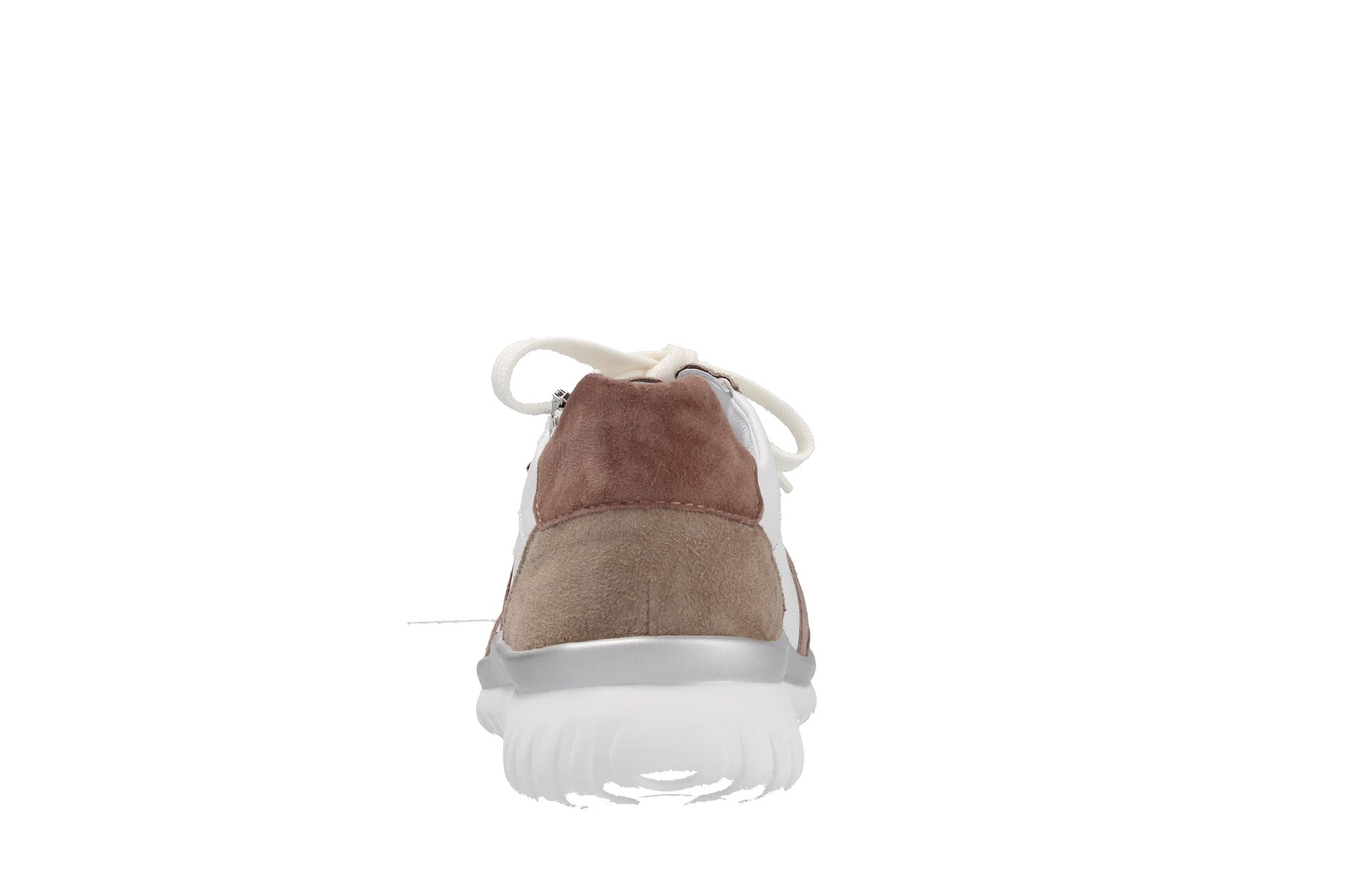 Lena – pan./weis/rose/lachs – Schnürschuh