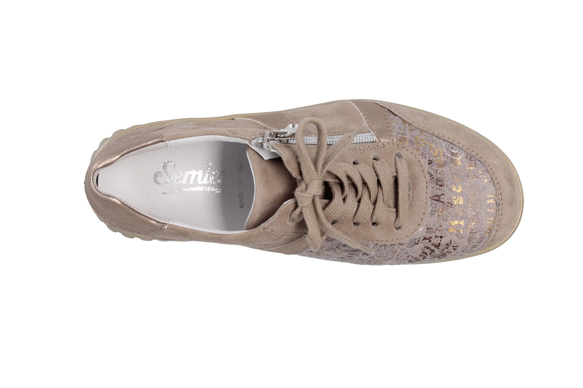 Lena – panna/dune – lace-up shoe
