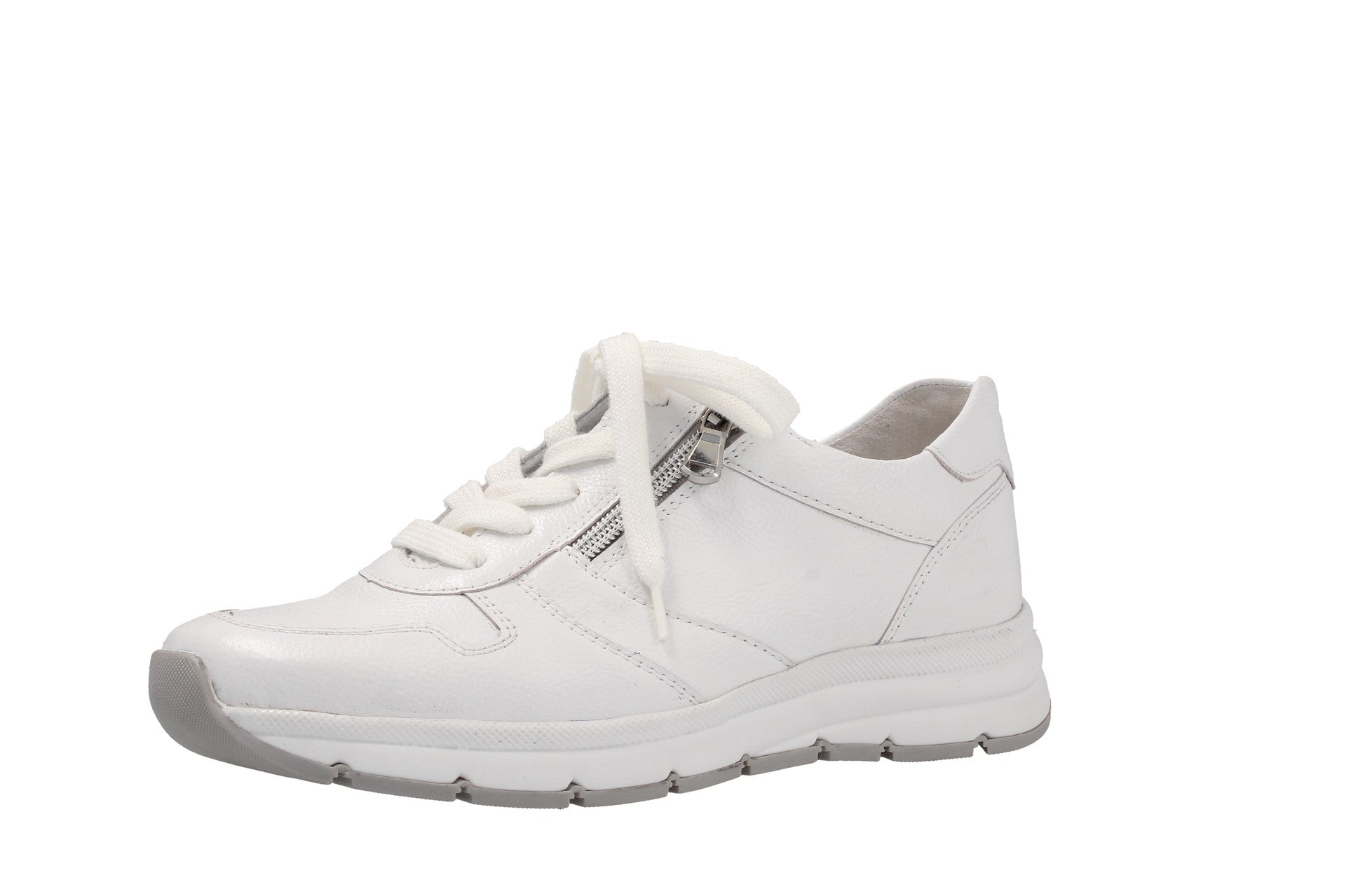Nicki – white – lace-up shoe