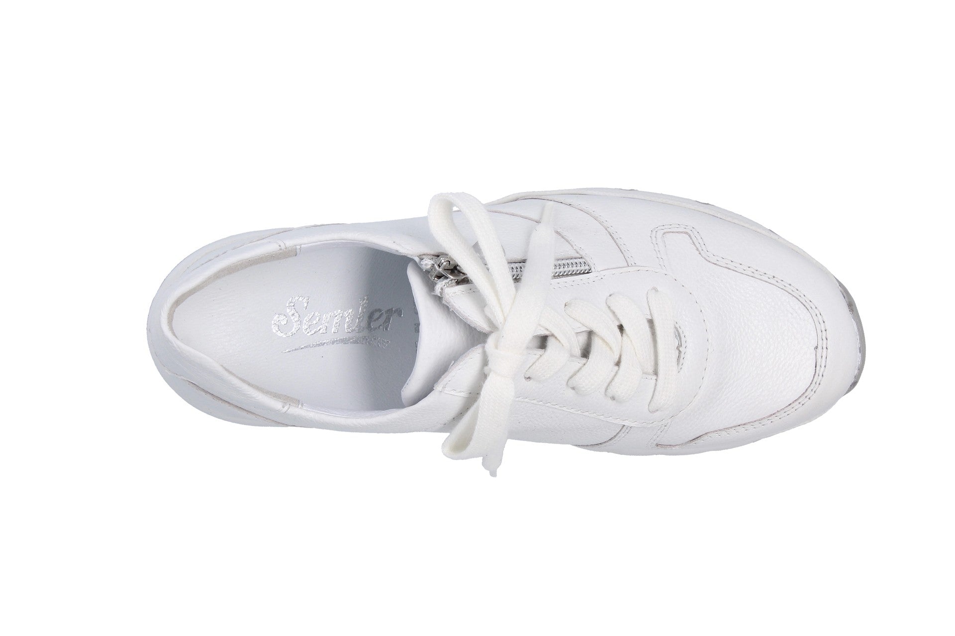 Nicki – white – lace-up shoe