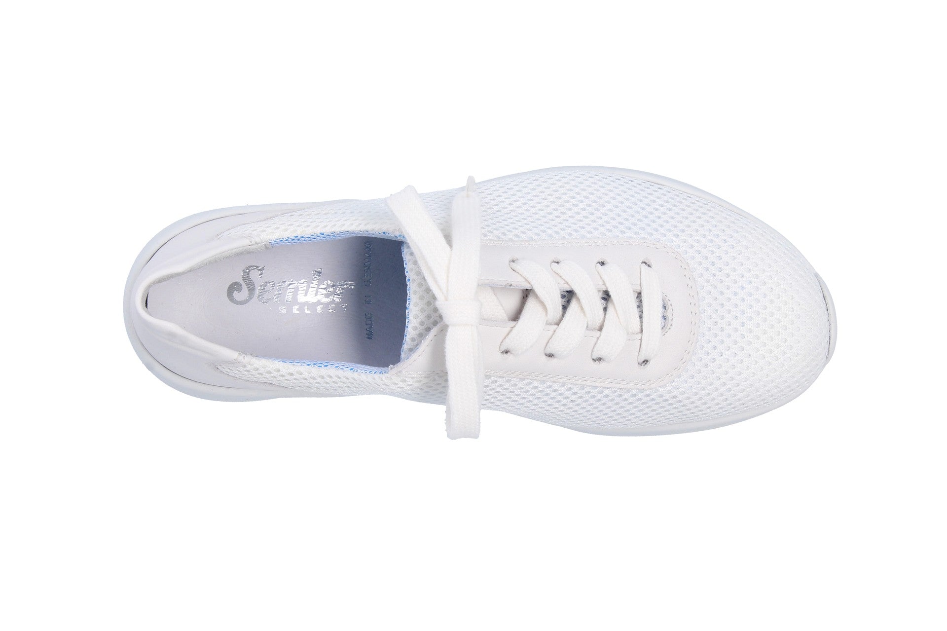 Siggi – white – lace-up shoe