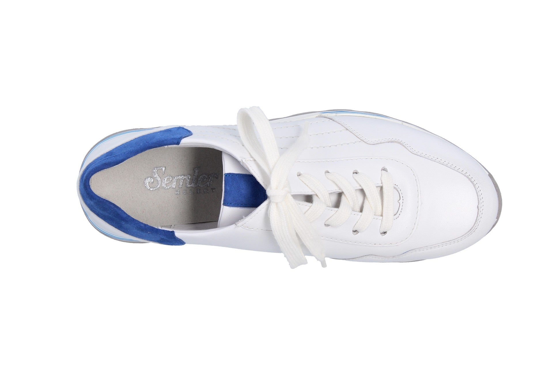 Tina – blanc/royal – baskets