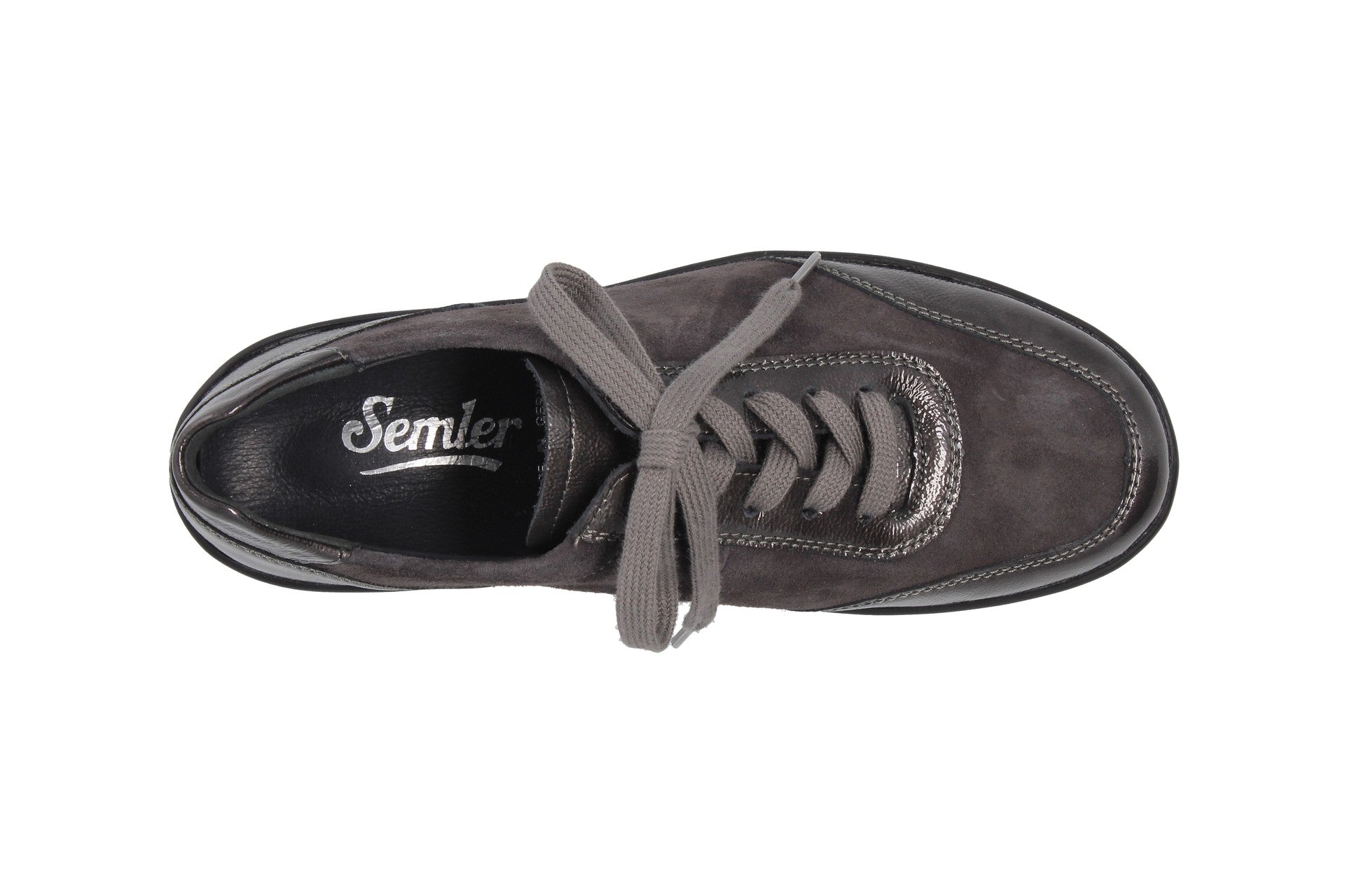 Xenia – poivre – chaussure à lacets